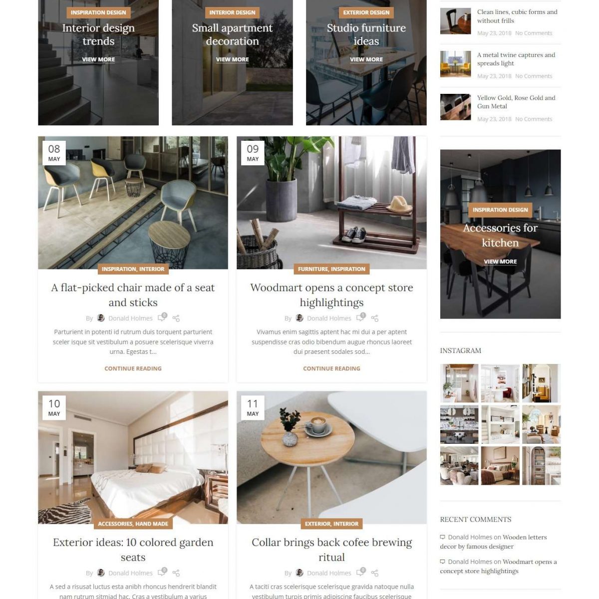 Mẫu website blog vlog tạp chí tin tức magazine woodmart