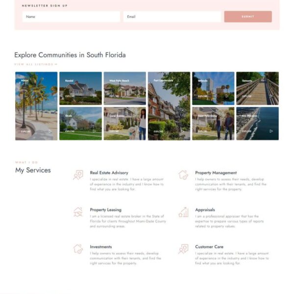 Mẫu website bất động sản bán và cho thuê v25 houzez