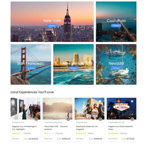 Mẫu website dịch vụ tour du lịch tomap travelerwp