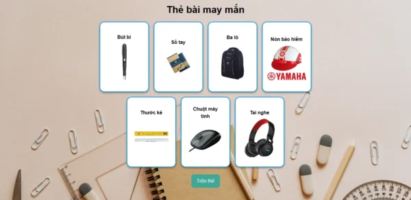 Trò chơi thẻ bài may mắn