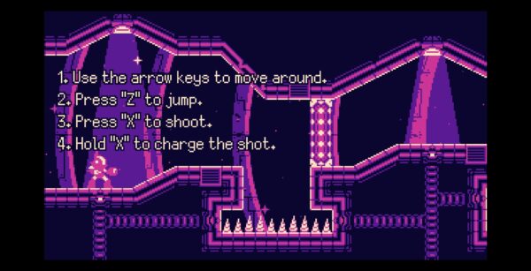 Trò chơi nền tảng đi cảnh diệt quái vật charge shot