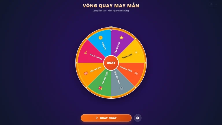 Trò chơi vòng quay may mắn