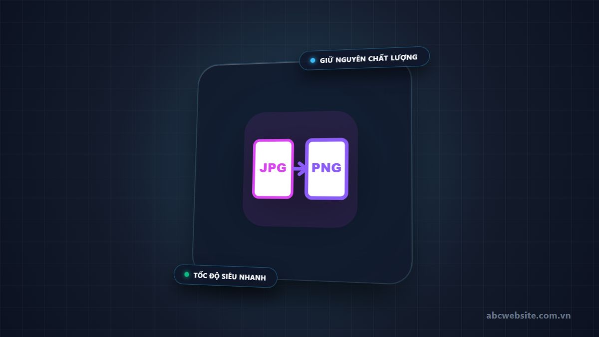 Công cụ chuyển đổi JPEG, JPG sang PNG miễn phí