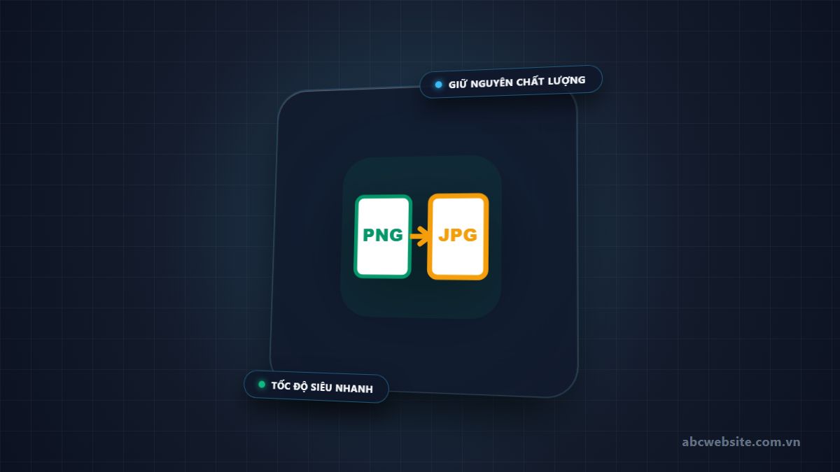 Công cụ chuyển đổi PNG sang JPEG, JPG miễn phí