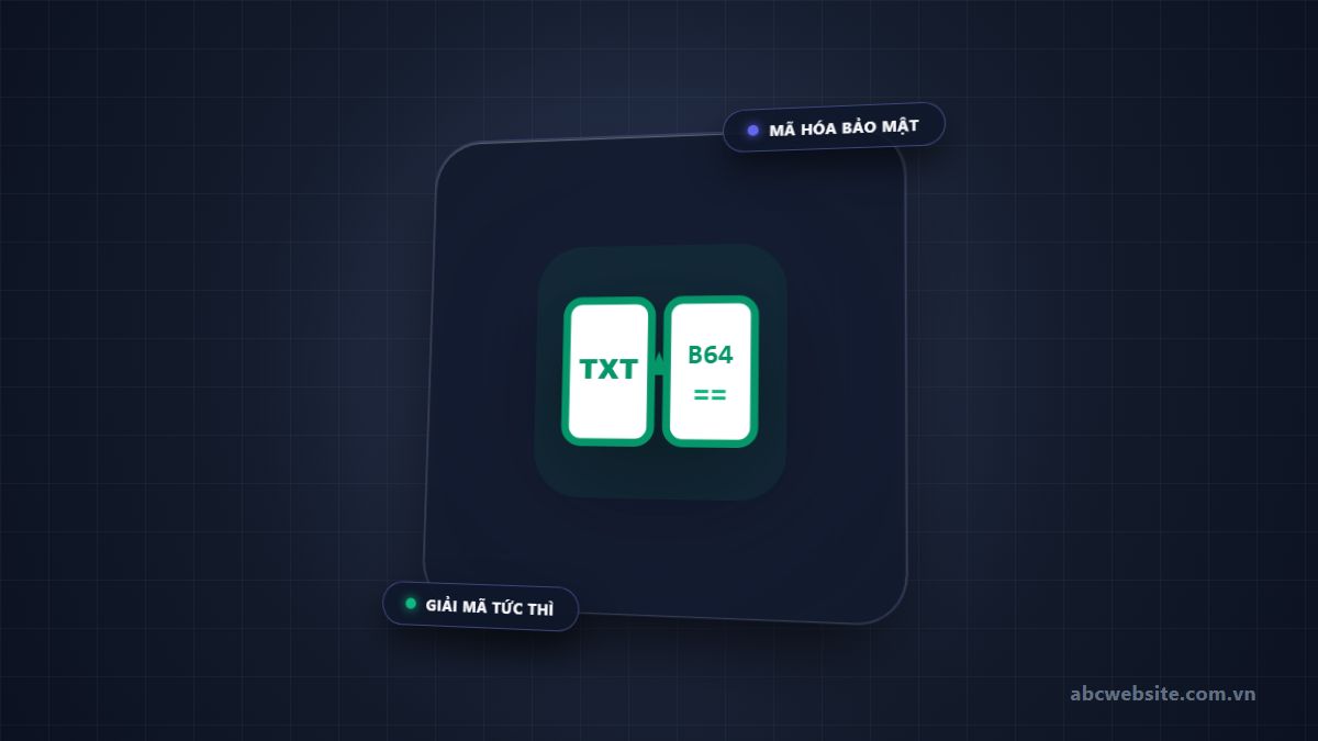 Công cụ mã hóa và giải mã Base64 miễn phí