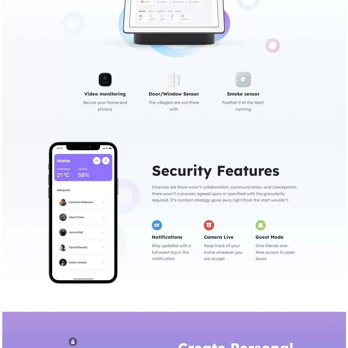 Mẫu website bán thiết bị thông minh trong nhà smart home woodmart