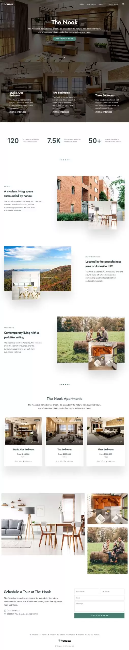 Mẫu website bất động sản bán và cho thuê v22 agency houzez