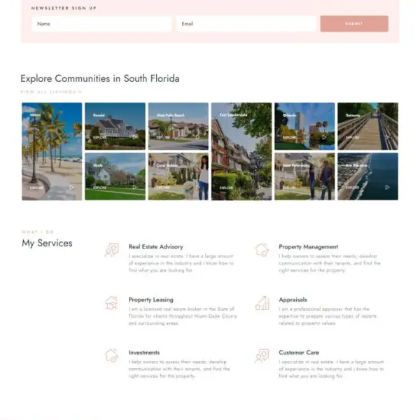 Mẫu website bất động sản bán và cho thuê v25 houzez